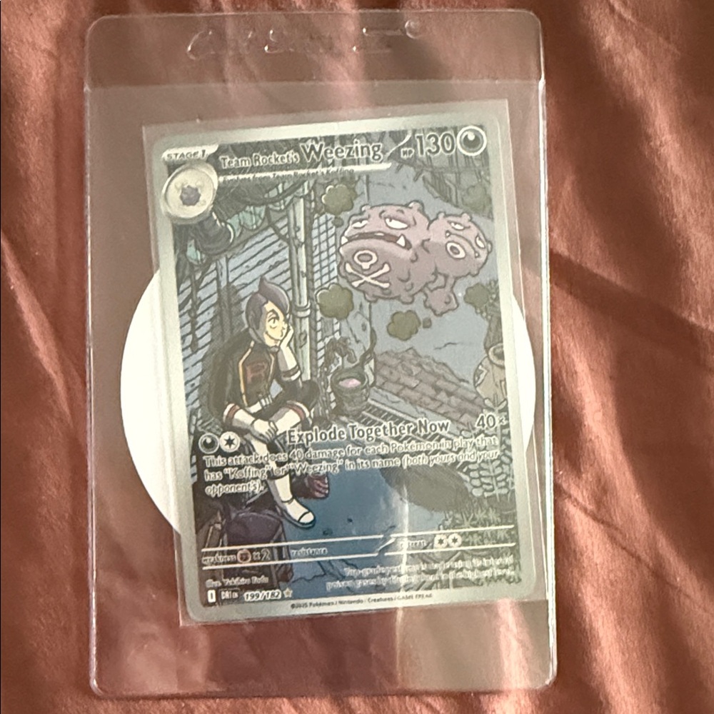 Weezing Trading Card